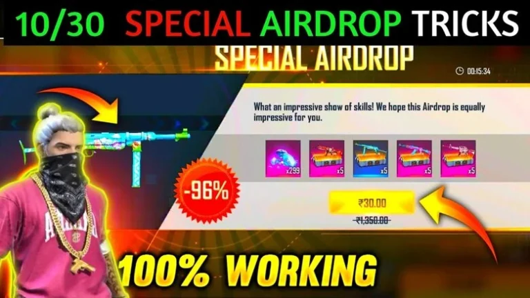 Free Fire Special Airdrop Redeem Code