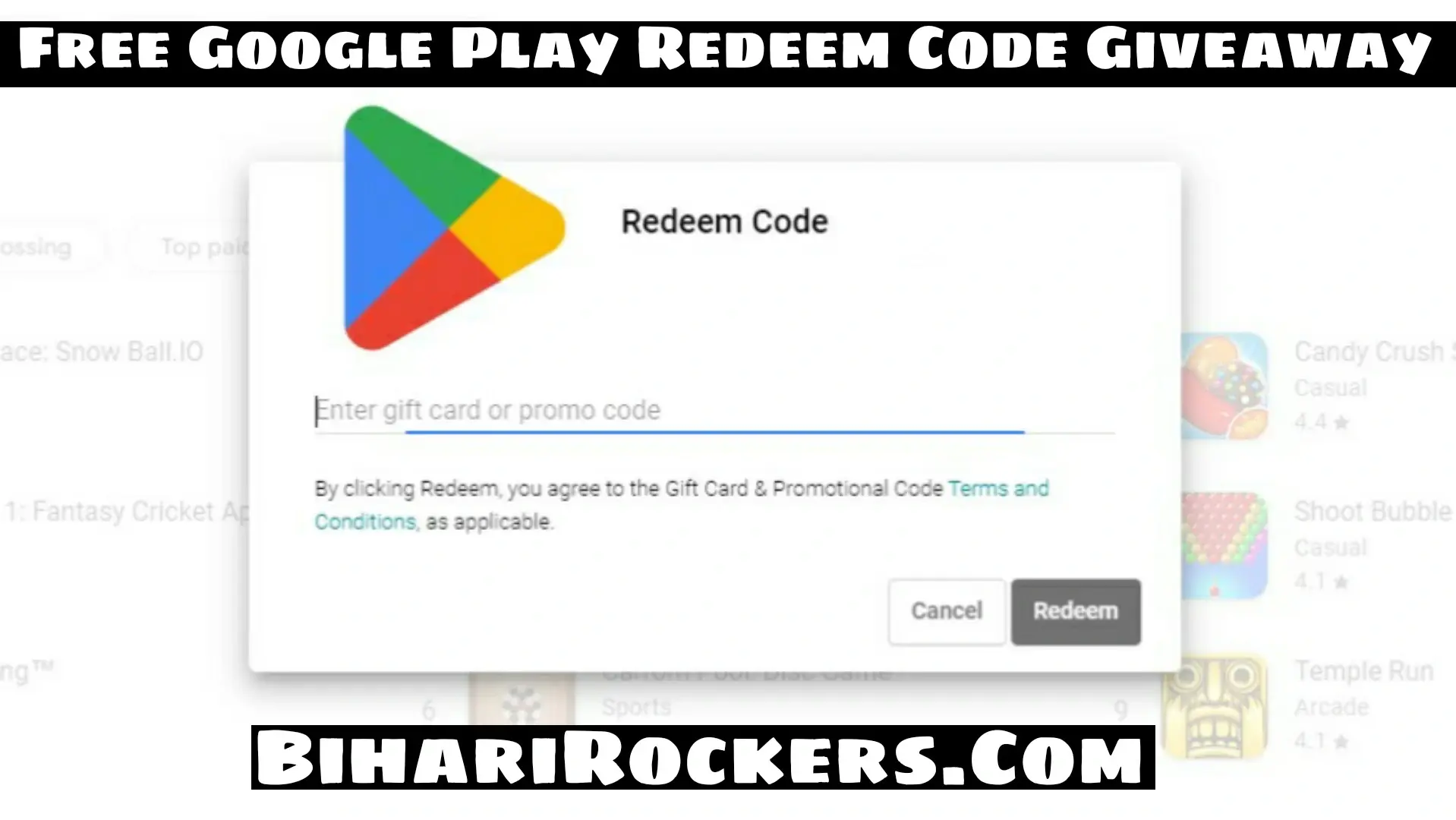 Free Fire Google Play Redeem Code Free Today 2022