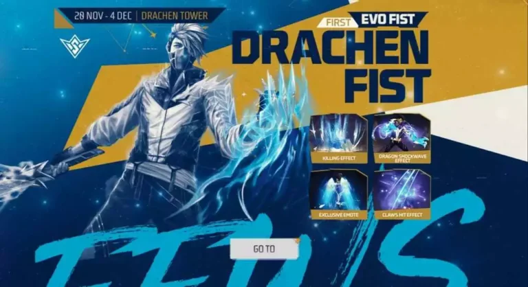 How To Get Drachen Evo Fist Skin In Free Fire In One Spin