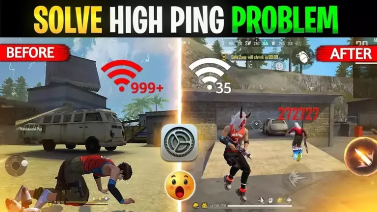 How To Solve High Ping Problem In Free Fire Max 2023