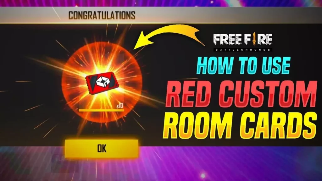How To Use Red Custom Cards In Free Fire Max