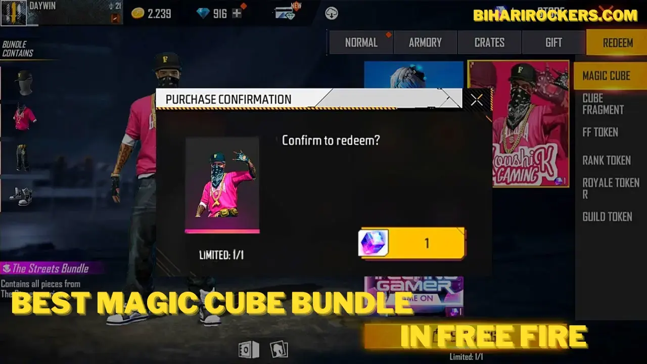 Top 5 Best Magic Cube Bundle In Free Fire Max